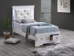 Glory Furniture Naples G6735B-TSB Twin Bed Pearl White. Fixed Price $797.79.