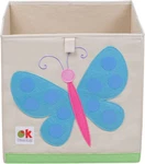 Kids 13" Storage Cube Durable Organizer For Toys, Books, & Art Supplies - Butt. Fixed Price $38.99.