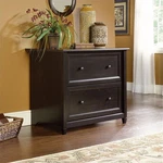 Sauder Edge Water Engineered Wood 2-DRAWER File Cabinet Black. Fixed Price $312.18.