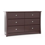 Dresser Drawer Crescent Espresso 16.7 X 53.4 33.3 H Storkcraft Led Gold. Fixed Price $369.99.