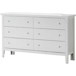 Bowery Hill Engineered Wood Transitional 6 Drawer Dresser White. Fixed Price $602.45.