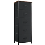 Somdot Tall Dresser For Bedroom With 5 Drawers, Storage Organizer Chest Of Dr.... Fixed Price $49.49.