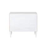 Acme Dubni 2-DRAWER Wooden Accent Table White & Black Finish. Fixed Price $462.19.