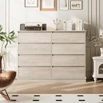 8 Dressers For Bedroom, Wooden Chest Of Drawers With Deep Oak. Fixed Price $257.99.