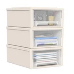 Asking 12 Quart Stacking Drawer, Plastic Storage Unit, 3-PACK. Fixed Price $111.16.