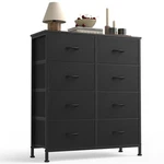 Sweetcrispy 8 Drawer Dresser With Fabric Bins Storage Tower Organizer .... Fixed Price $61.57.