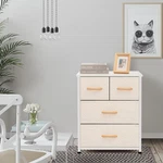 AZL1 Life Concept Dresser Storage Furniture Organizer - Wood Metal/ivory. Fixed Price $74.81.