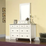 Sauder Shoal Creek Engineered Wood 6 Drawer Dresser Soft White. Fixed Price $373.23.
