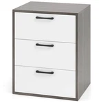 Costway 3 Drawer Dresser Chest Of W/wide Storage Space Organizer. Fixed Price $139.99.